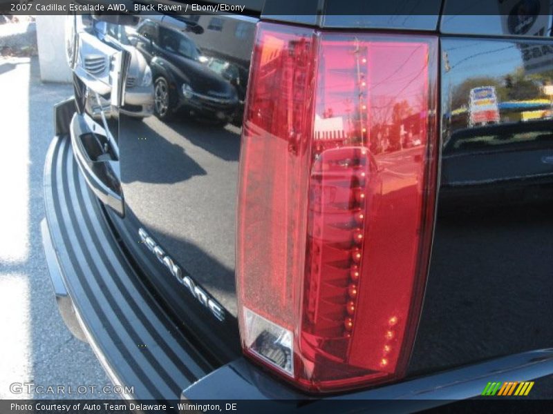 Black Raven / Ebony/Ebony 2007 Cadillac Escalade AWD