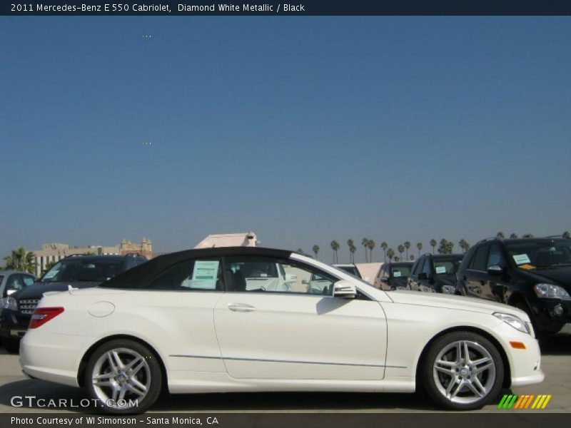  2011 E 550 Cabriolet Black Interior
