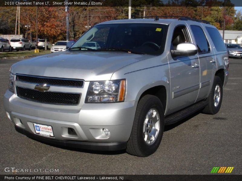 Sheer Silver Metallic / Ebony 2010 Chevrolet Tahoe LT