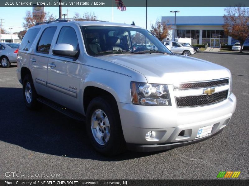 Sheer Silver Metallic / Ebony 2010 Chevrolet Tahoe LT