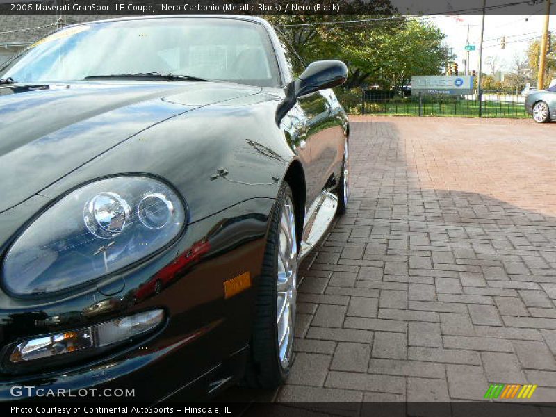 Nero Carbonio (Metallic Black) / Nero (Black) 2006 Maserati GranSport LE Coupe