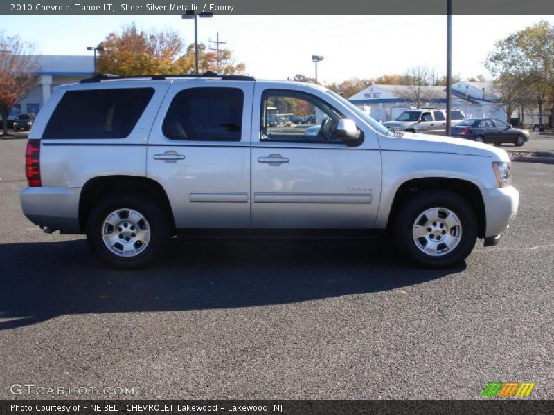 Sheer Silver Metallic / Ebony 2010 Chevrolet Tahoe LT