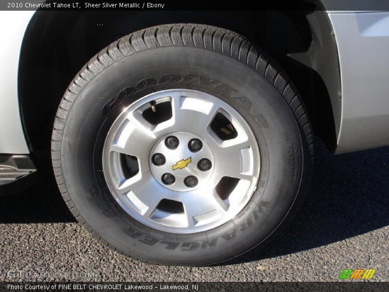 Sheer Silver Metallic / Ebony 2010 Chevrolet Tahoe LT