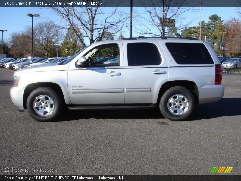Sheer Silver Metallic / Ebony 2010 Chevrolet Tahoe LT