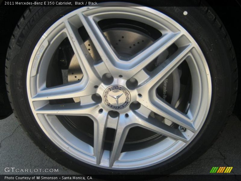 Black / Black 2011 Mercedes-Benz E 350 Cabriolet