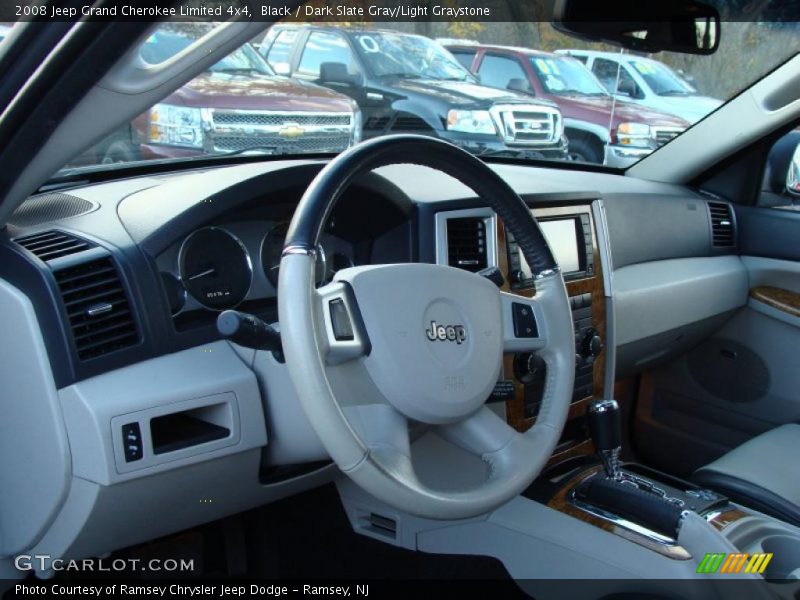 Dashboard of 2008 Grand Cherokee Limited 4x4