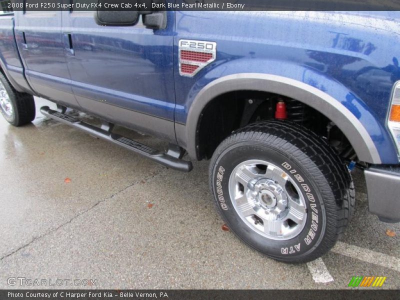 Dark Blue Pearl Metallic / Ebony 2008 Ford F250 Super Duty FX4 Crew Cab 4x4
