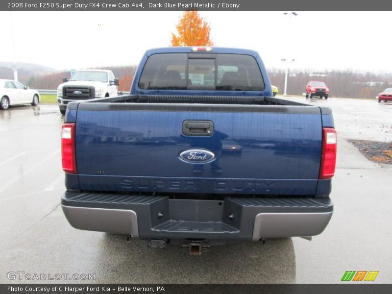Dark Blue Pearl Metallic / Ebony 2008 Ford F250 Super Duty FX4 Crew Cab 4x4