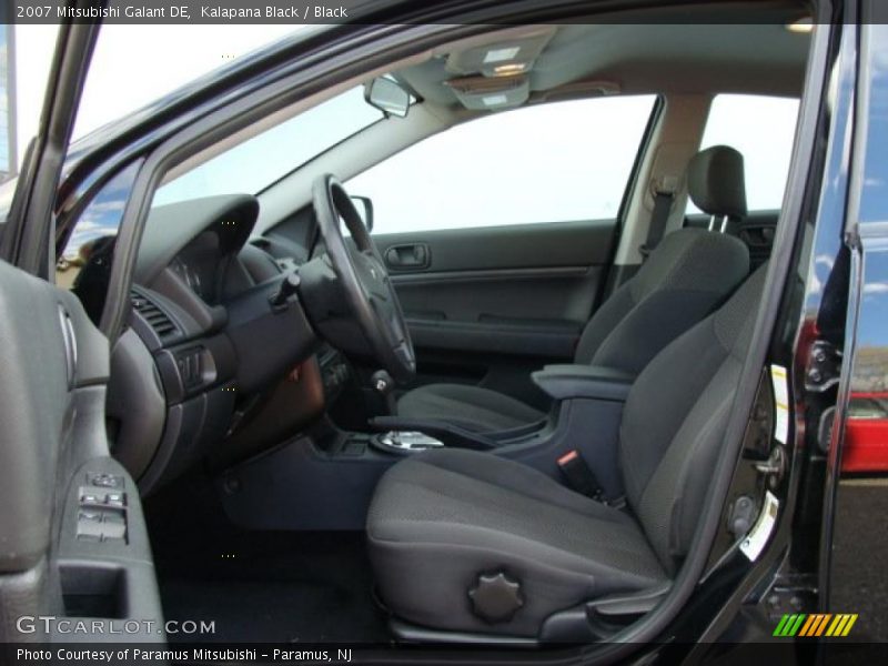  2007 Galant DE Black Interior