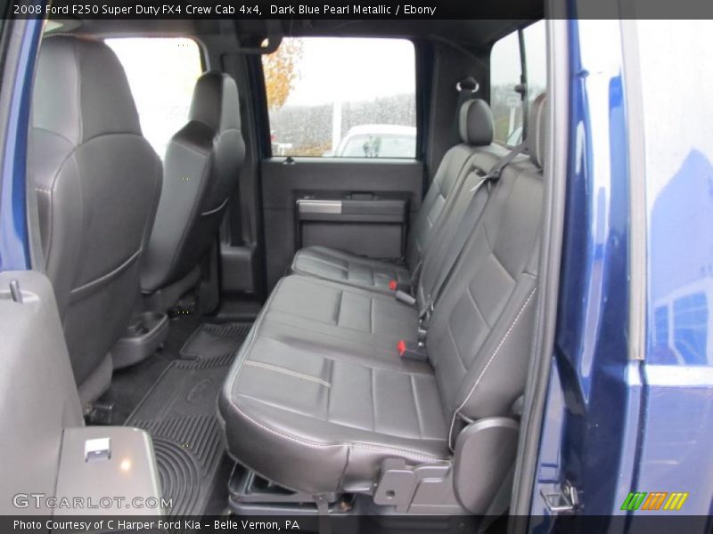 Dark Blue Pearl Metallic / Ebony 2008 Ford F250 Super Duty FX4 Crew Cab 4x4