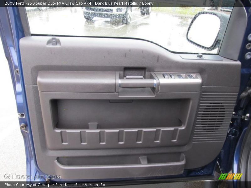 Dark Blue Pearl Metallic / Ebony 2008 Ford F250 Super Duty FX4 Crew Cab 4x4