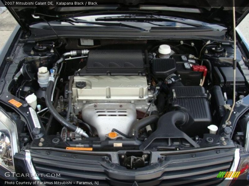  2007 Galant DE Engine - 2.4 Liter SOHC 16-Valve MIVEC 4 Cylinder