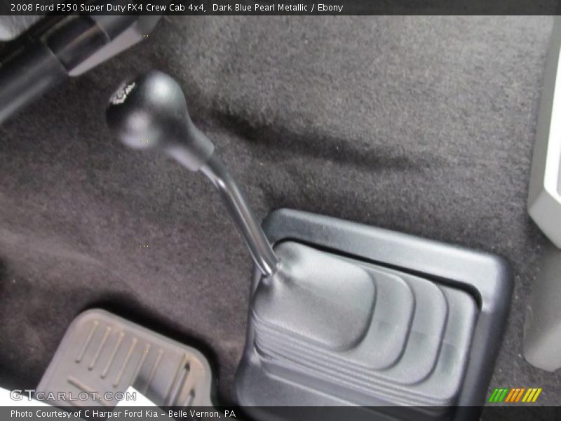 Dark Blue Pearl Metallic / Ebony 2008 Ford F250 Super Duty FX4 Crew Cab 4x4