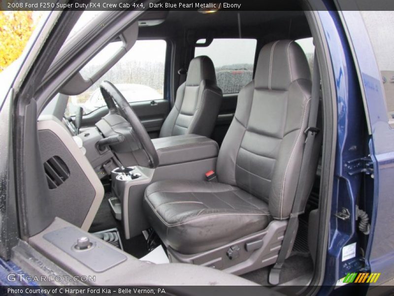 Dark Blue Pearl Metallic / Ebony 2008 Ford F250 Super Duty FX4 Crew Cab 4x4