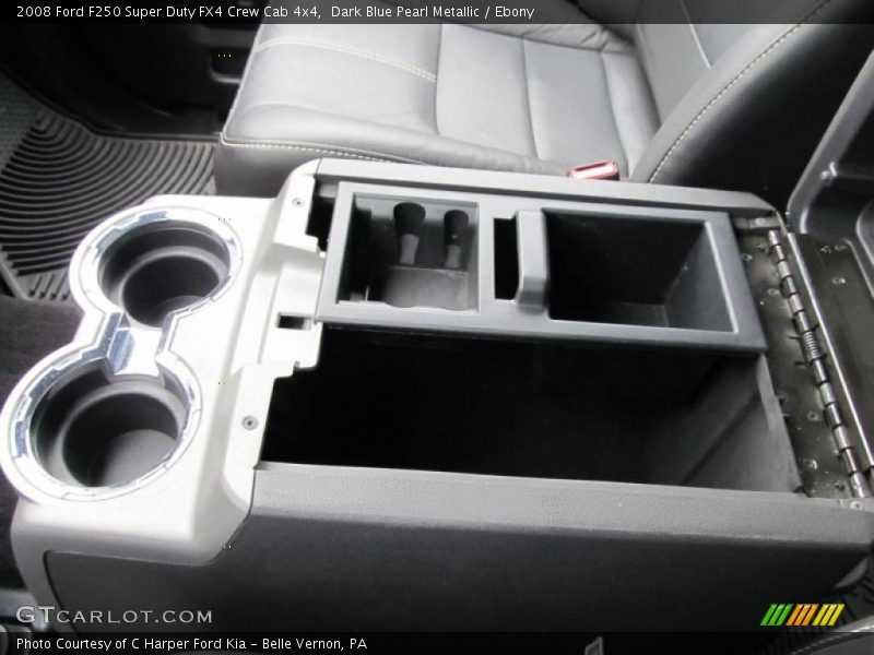Dark Blue Pearl Metallic / Ebony 2008 Ford F250 Super Duty FX4 Crew Cab 4x4