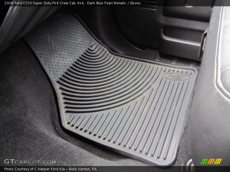 Dark Blue Pearl Metallic / Ebony 2008 Ford F250 Super Duty FX4 Crew Cab 4x4