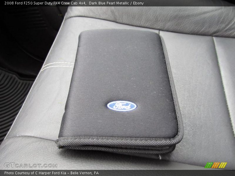 Dark Blue Pearl Metallic / Ebony 2008 Ford F250 Super Duty FX4 Crew Cab 4x4