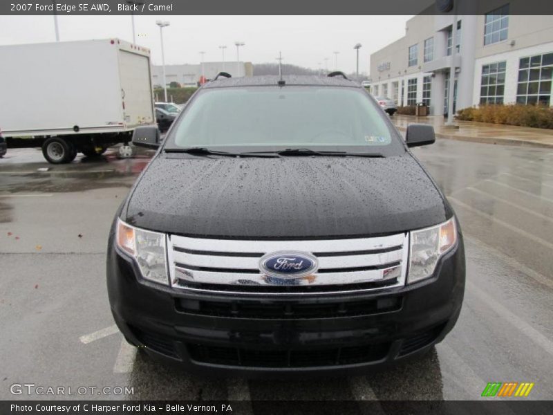 Black / Camel 2007 Ford Edge SE AWD