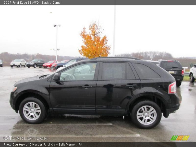 Black / Camel 2007 Ford Edge SE AWD