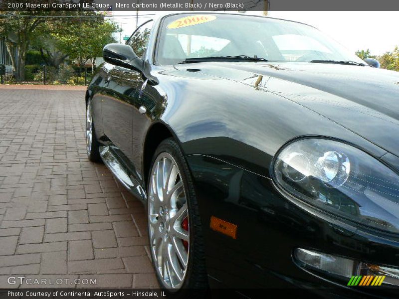 Nero Carbonio (Metallic Black) / Nero (Black) 2006 Maserati GranSport LE Coupe