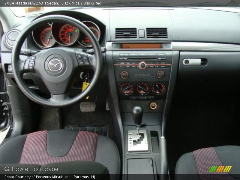 Dashboard of 2004 MAZDA3 s Sedan