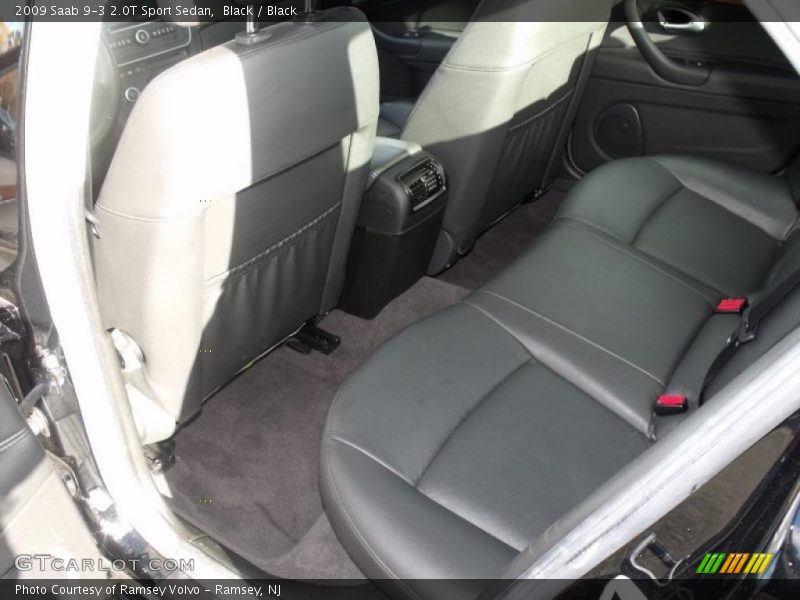 Black / Black 2009 Saab 9-3 2.0T Sport Sedan