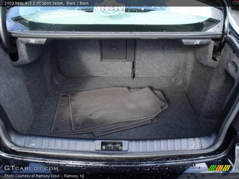 Black / Black 2009 Saab 9-3 2.0T Sport Sedan