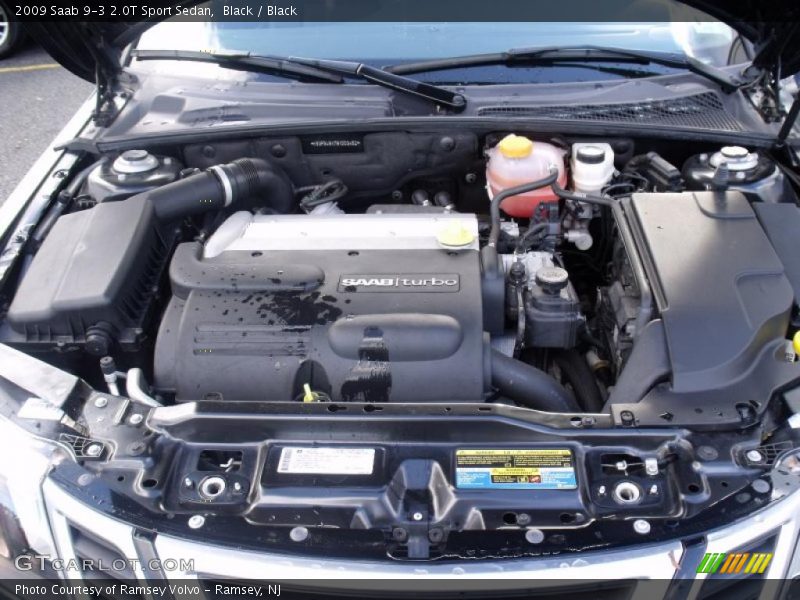  2009 9-3 2.0T Sport Sedan Engine - 2.0 Liter Turbocharged DOHC 16-Valve 4 Cylinder