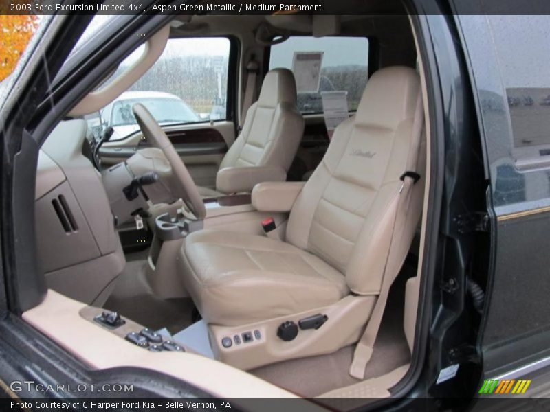  2003 Excursion Limited 4x4 Medium Parchment Interior