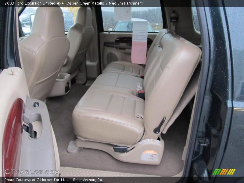 Aspen Green Metallic / Medium Parchment 2003 Ford Excursion Limited 4x4