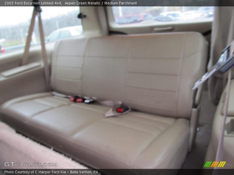 Aspen Green Metallic / Medium Parchment 2003 Ford Excursion Limited 4x4