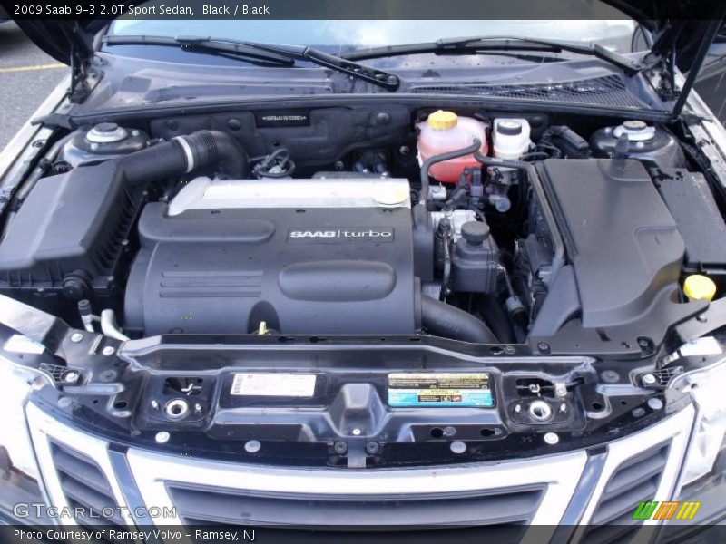  2009 9-3 2.0T Sport Sedan Engine - 2.0 Liter Turbocharged DOHC 16-Valve 4 Cylinder