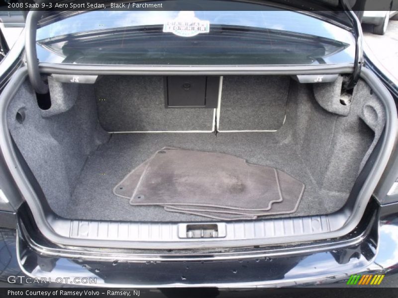  2008 9-3 Aero Sport Sedan Trunk