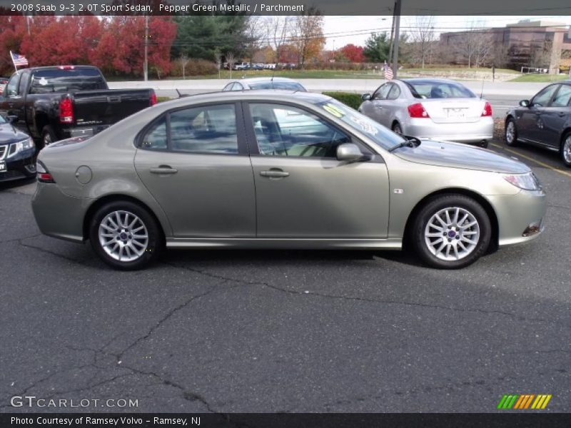  2008 9-3 2.0T Sport Sedan Pepper Green Metallic