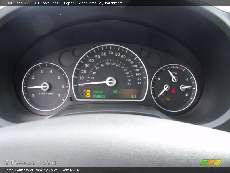  2008 9-3 2.0T Sport Sedan 2.0T Sport Sedan Gauges
