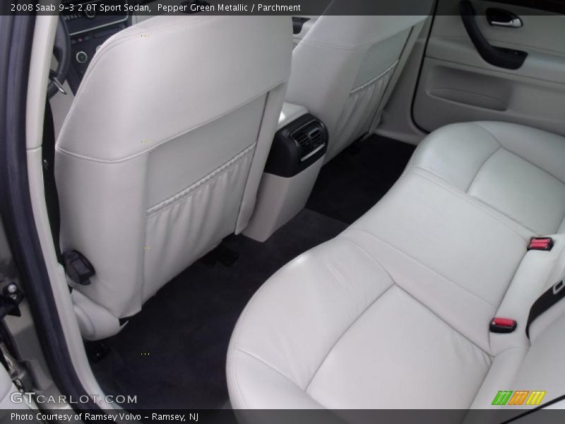 Pepper Green Metallic / Parchment 2008 Saab 9-3 2.0T Sport Sedan