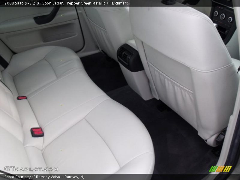 Pepper Green Metallic / Parchment 2008 Saab 9-3 2.0T Sport Sedan