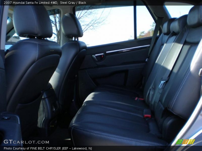 Steel Gray / Black 2007 Hyundai Santa Fe Limited 4WD