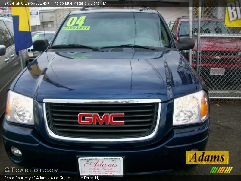 Indigo Blue Metallic / Light Tan 2004 GMC Envoy SLE 4x4