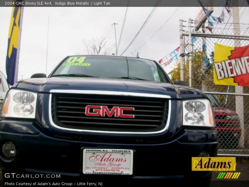 Indigo Blue Metallic / Light Tan 2004 GMC Envoy SLE 4x4