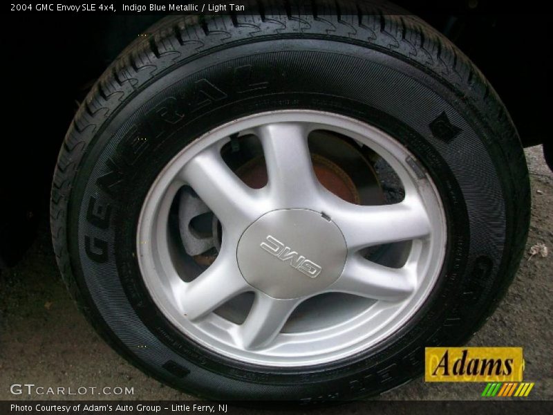 Indigo Blue Metallic / Light Tan 2004 GMC Envoy SLE 4x4