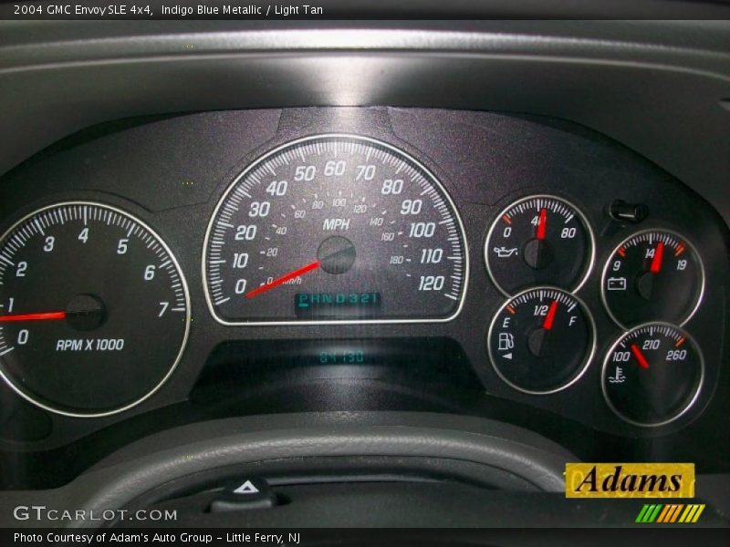 Indigo Blue Metallic / Light Tan 2004 GMC Envoy SLE 4x4