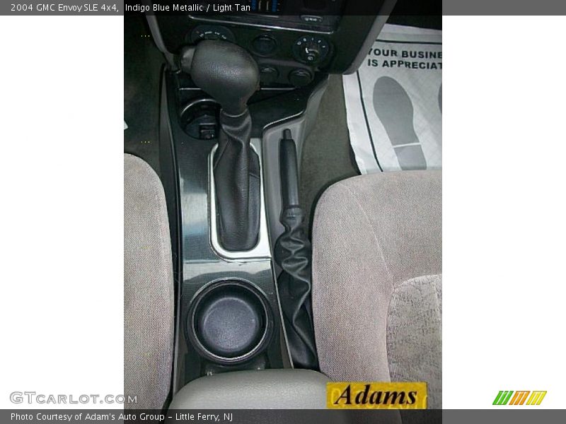 Indigo Blue Metallic / Light Tan 2004 GMC Envoy SLE 4x4