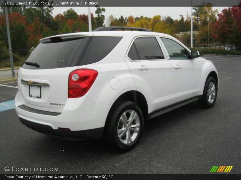 Summit White / Jet Black 2011 Chevrolet Equinox LT