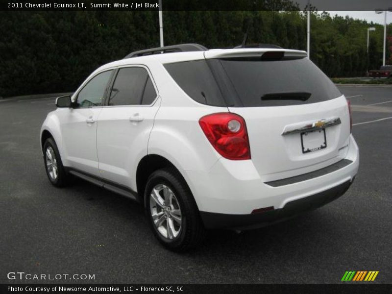 Summit White / Jet Black 2011 Chevrolet Equinox LT