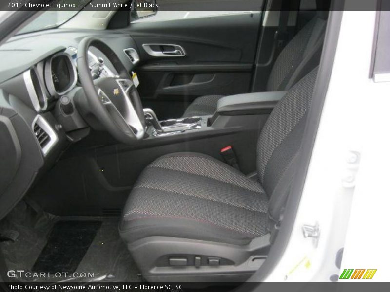 Jet Black Interior - 2011 Equinox LT 