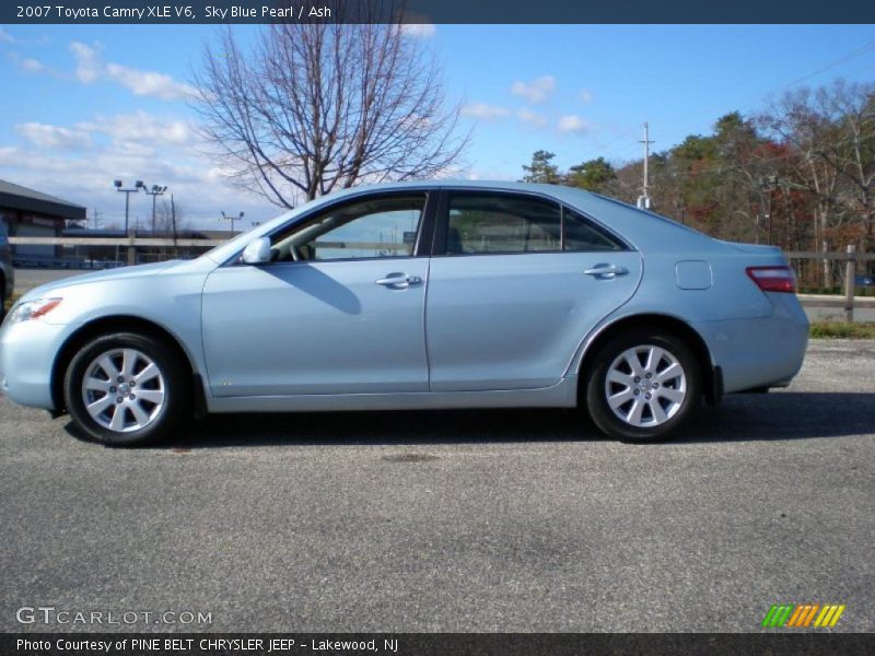  2007 Camry XLE V6 Sky Blue Pearl