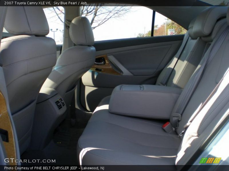 Sky Blue Pearl / Ash 2007 Toyota Camry XLE V6