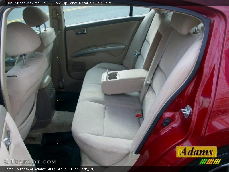 Red Opulence Metallic / Cafe Latte 2005 Nissan Maxima 3.5 SE