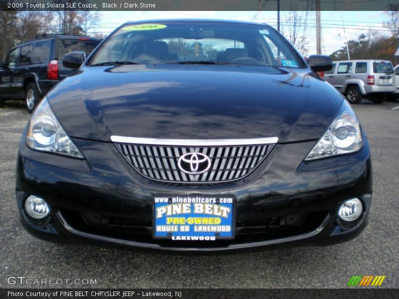 Black / Dark Stone 2006 Toyota Solara SLE Coupe